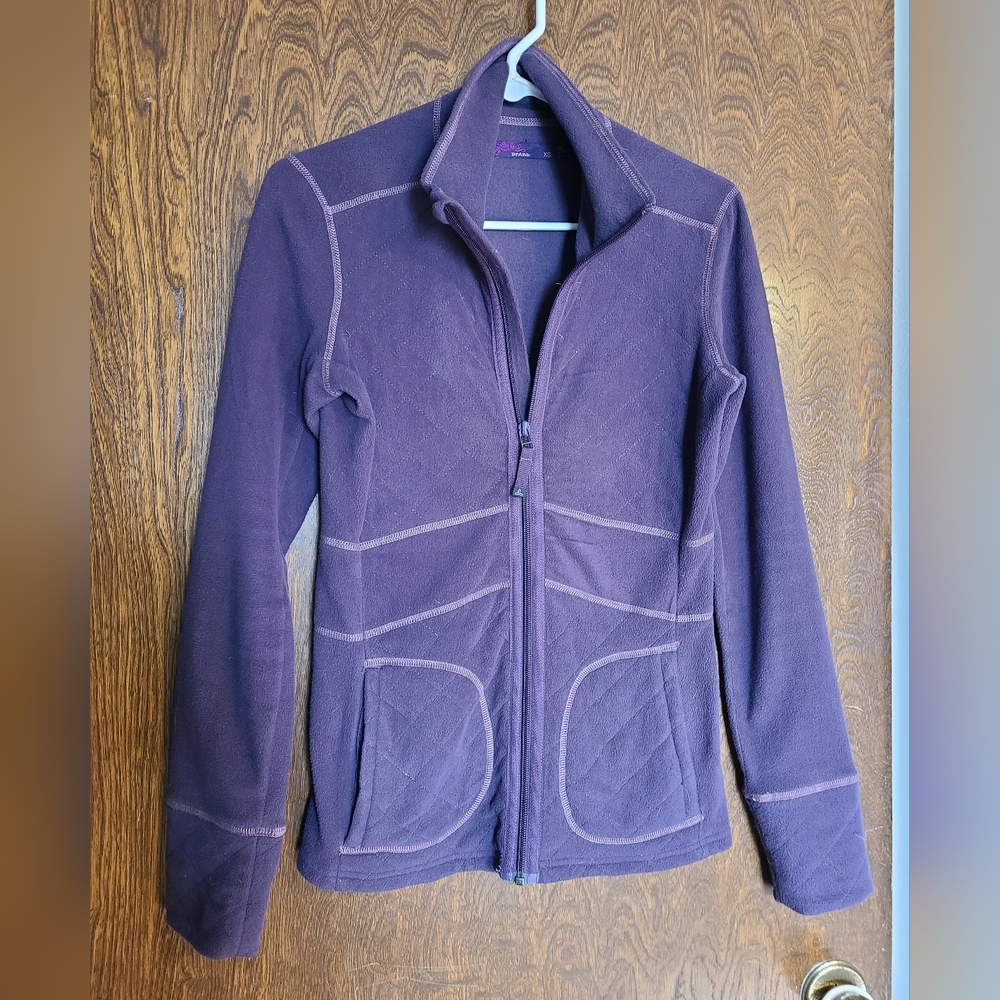 Prana Full-zip sweater XS purple